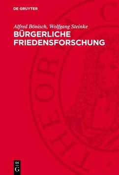 Cover Bürgerliche Friedensforschung (eBook, PDF)