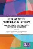 Risk and Crisis Communication in Europe (eBook, ePUB)