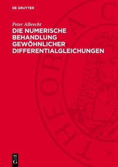 Cover Die numerische Behandlung gewöhnlicher Differentialgleichungen (eBook, PDF)