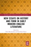 New Essays on History and Form in Early Modern English Literature (eBook, ePUB)