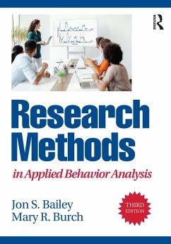 Research Methods in Applied Behavior Analysis (eBook, PDF) - Bailey, Jon S.; Burch, Mary R.