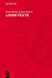 Logik-Texte (eBook, PDF) - Bild 1