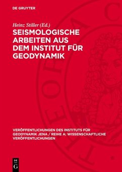 Seismologische Arbeiten aus dem Institut für Geodynamik (eBook, PDF)