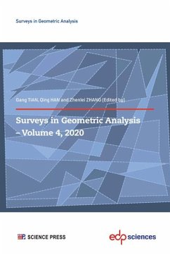 Cover Surveys in Geometric Analysis - Volume 4, 2020 (eBook, PDF)