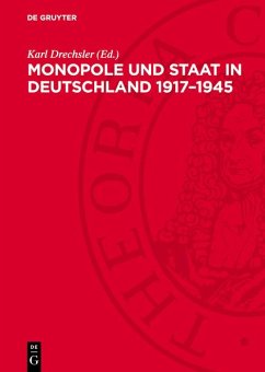 Cover Monopole und Staat in Deutschland 1917-1945 (eBook, PDF)