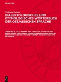 Anhang, Teil 2: Register der deutschen Bedeutungen. Register der russischen Bedeutungen. Register der etymologisch behandelten Wörter. Berichtigungen und Nachträge (eBook, PDF)