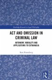 Act and Omission in Criminal Law (eBook, PDF)