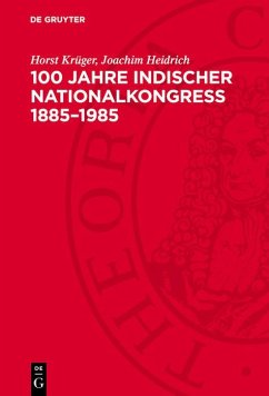Cover 100 Jahre Indischer Nationalkongreß 1885-1985 (eBook, PDF)