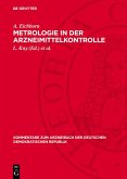 Metrologie in der Arzneimittelkontrolle (eBook, PDF)
