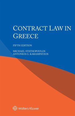 Contract Law in Greece (eBook, PDF) - Stathopoulos, Michael; Karampatzos, Antonios G.