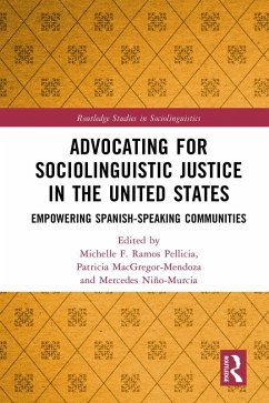 Cover Advocating for Sociolinguistic Justice in the United States (eBook, PDF)