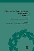 Classics in Institutional Economics, Part II, Volume 7 (eBook, PDF)