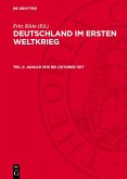 Januar 1915 bis Oktober 1917 (eBook, PDF)