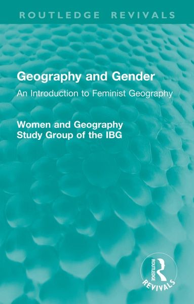 Geography and Gender (eBook, PDF)