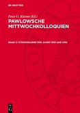 Stenogramme der Jahre 1935 und 1936 (eBook, PDF)