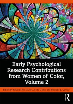 Cover Early Psychological Research Contributions from Women of Color, Volume 2 (eBook, ePUB)