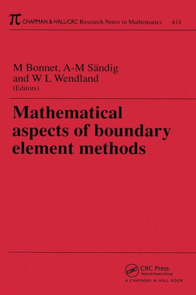 Mathematical Aspects of Boundary Element Methods (eBook, PDF) Mathematical Aspects of Boundary Element Methods (eBook, PDF)
