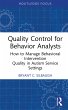 Quality Control for Behavior Analysts... - Bild 1