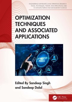 Optimization Techniques and Associated Applications (eBook, PDF)