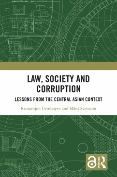 Law, Society and Corruption (eBook, ePUB) - Urinboyev, Rustamjon; Svensson, Måns