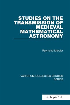 Cover Studies on the Transmission of Medieval Mathematical Astronomy (eBook, PDF)