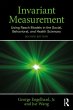 Invariant Measurement (eBook, ePUB) - Bild 1