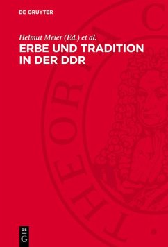 Erbe und Tradition in der DDR (eBook, PDF)