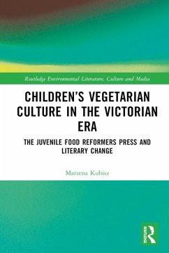Cover Children's Vegetarian Culture in the Victorian Era (eBook, PDF)