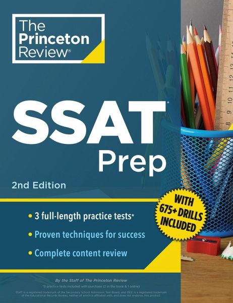 Princeton Review SSAT Prep, 2nd Edition (eBook, ePUB) Princeton Review SSAT Prep, 2nd Edition (eBook, ePUB)
