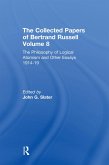 The Collected Papers of Bertrand Russell, Volume 8 (eBook, ePUB)