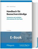 Handbuch für Bausachverständige (E-Book) (eBook, PDF)