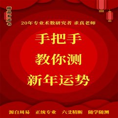 Cover 手把手教你测新年运势 (MP3-Download)