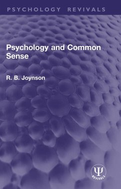 Cover Psychology and Common Sense (eBook, ePUB)