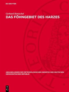 Das Föhngebiet des Harzes (eBook, PDF) Cover Das Föhngebiet des Harzes (eBook, PDF)