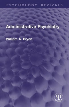 Cover Administrative Psychiatry (eBook, ePUB)