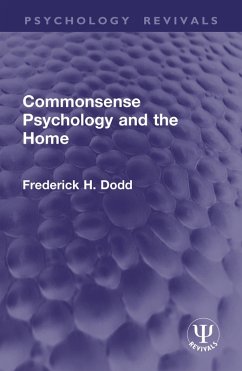 Cover Commonsense Psychology and the Home (eBook, ePUB)