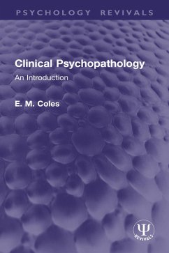 Cover Clinical Psychopathology (eBook, PDF)