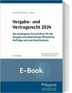 Cover Vergabe- und Vertragsrecht 2024 (E-Book) (eBook, PDF)