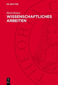 Cover Wissenschaftliches Arbeiten (eBook, PDF)