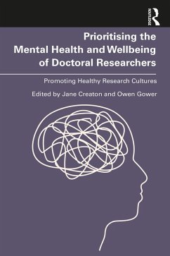 Cover Prioritising the Mental Health and Wellbeing of Doctoral Researchers (eBook, PDF)