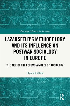 Cover Lazarsfeld's Methodology and Its Influence on Postwar Sociology in Europe (eBook, PDF)