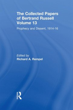 The Collected Papers of Bertrand Russell, Volume 13 (eBook, ePUB)