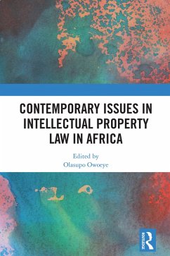Cover Contemporary Issues in Intellectual Property Law in Africa (eBook, PDF)