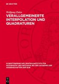 Verallgemeinerte Interpolation und Quadraturen (eBook, PDF)