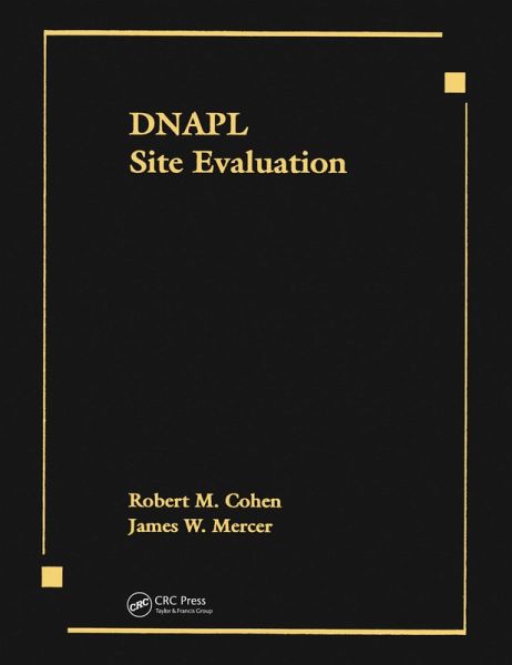 DNAPL Site Evaluation (eBook, ePUB)