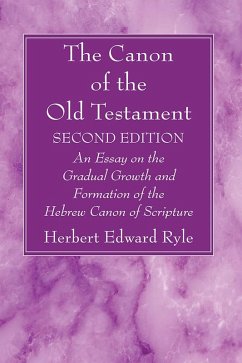 The Canon of the Old Testament: Second Edition (eBook, PDF) The Canon of the Old Testament: Second Edition (eBook, PDF)