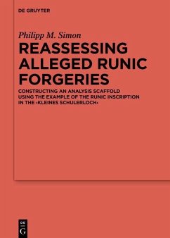 Cover Reassessing Alleged Runic Forgeries (eBook, PDF)