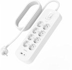 Belkin Steckdosenleiste 8-fach + USB-A+C,900J,18W,2m SRB003vf2MV2