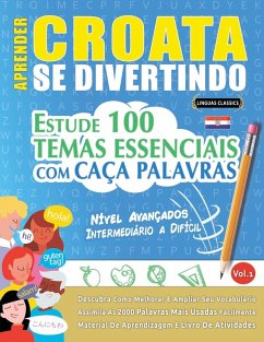 Cover APRENDER CROATA SE DIVERTINDO! - NÍVEL AVANÇADOS