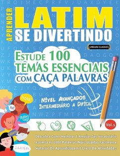 Cover APRENDER LATIM SE DIVERTINDO! - NÍVEL AVANÇADOS